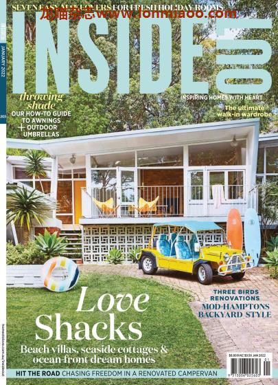 [澳大利亚版]Inside Out 室内外设计杂志 2022年1月刊
